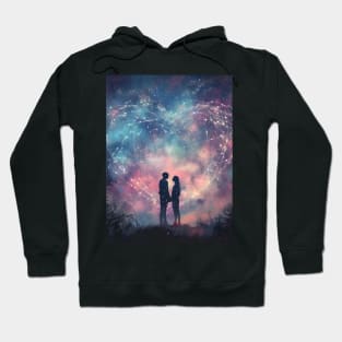 Discover True Romance: Art, Creativity and Connections for Valentine's Day and Lovers' Day Hoodie